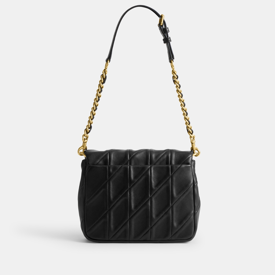 Coach Times Square Tabby Quilted Leather Shoulder Bag