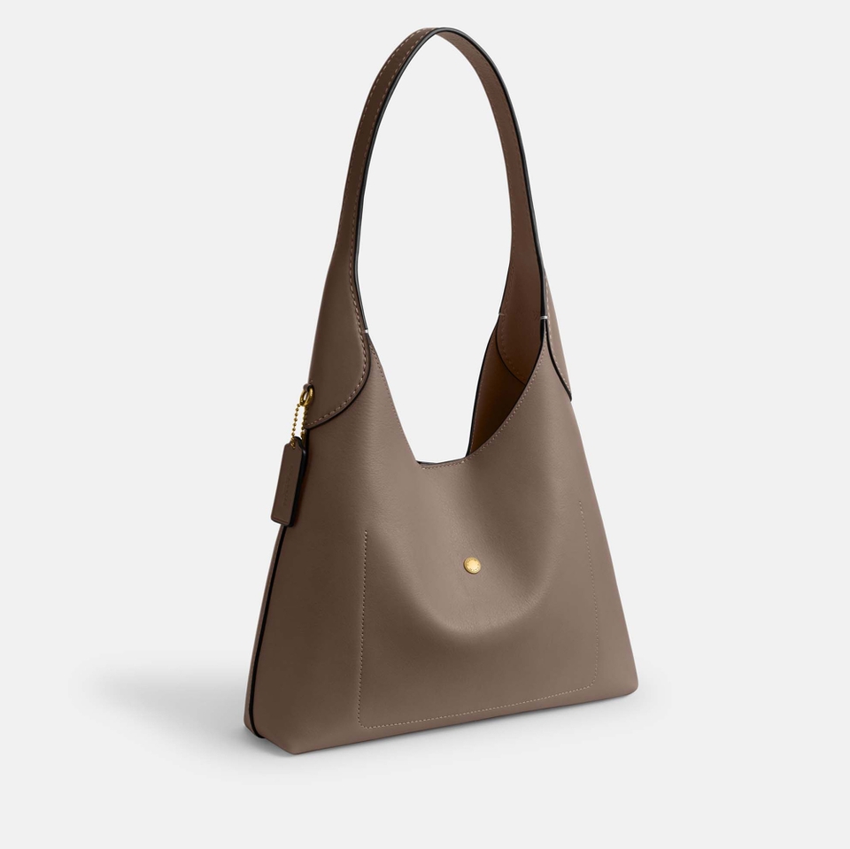 Coach Brooklyn 28 Full-Grain Leather Shoulder Bag