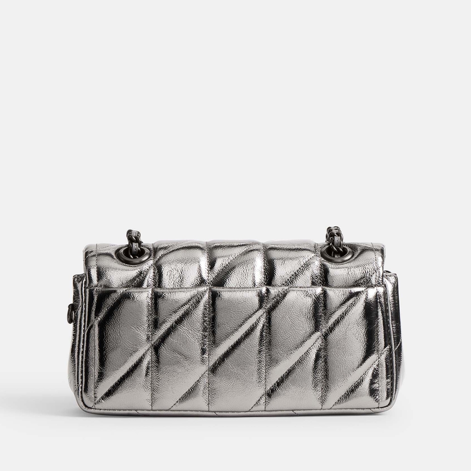Coach Tabby 20 Quilted Metallic Leather Shoulder Bag
