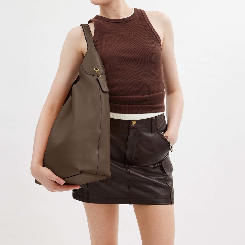 Coach Brooklyn 39 Leather Shoulder Bag