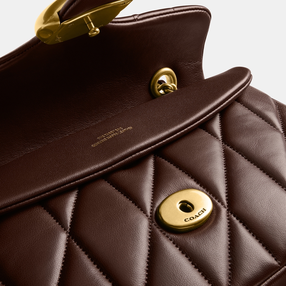 Coach Quilted Tabby 26 Leather Shoulder Bag
