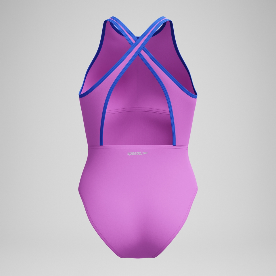 Women's Bound Crossback One Piece Pink