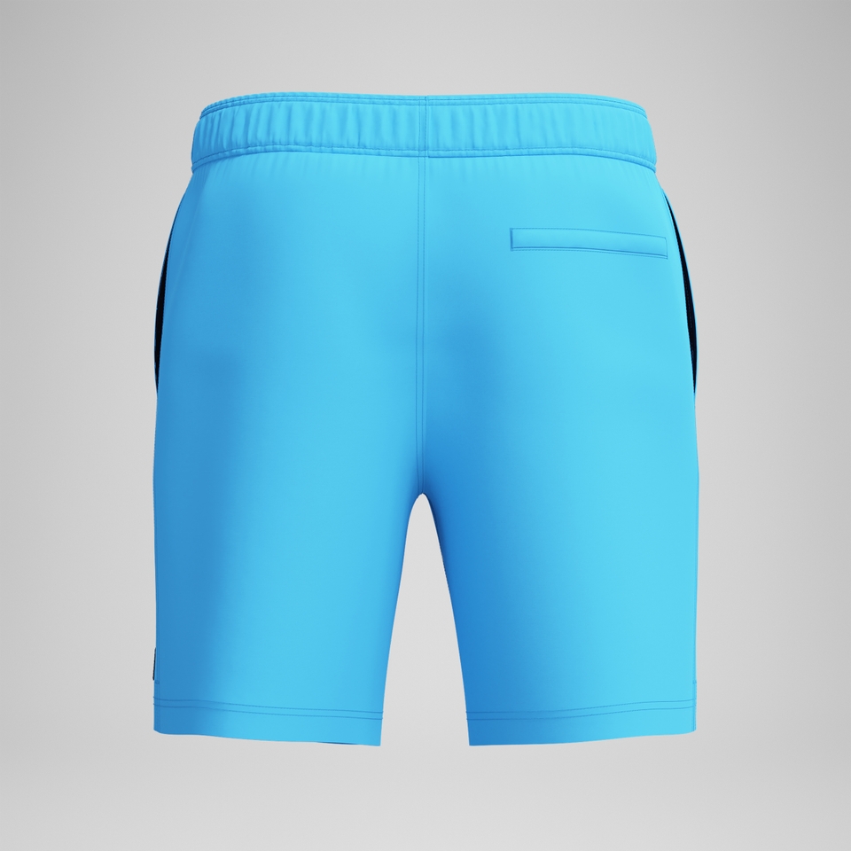 Men's Solid Redondo Edge Volley 18" Swim Trunks Blue