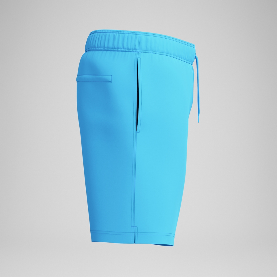 Men's Solid Redondo Edge Volley 18" Swim Trunks Blue