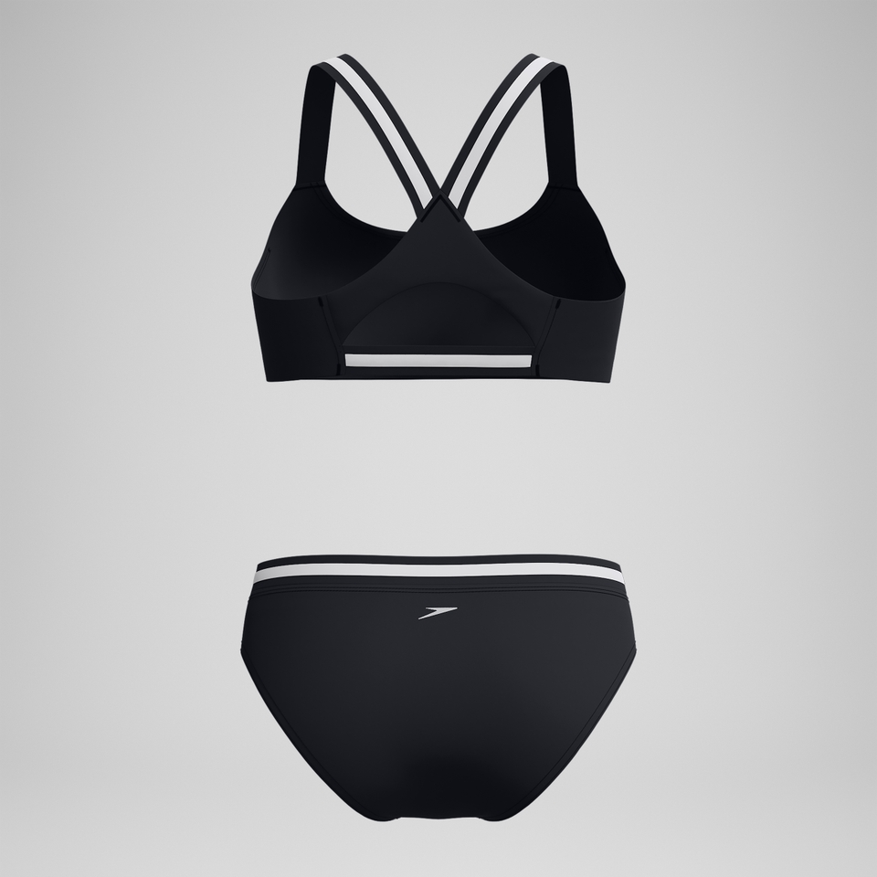 V Class Performance Bikini Schwarz/Grau für Damen