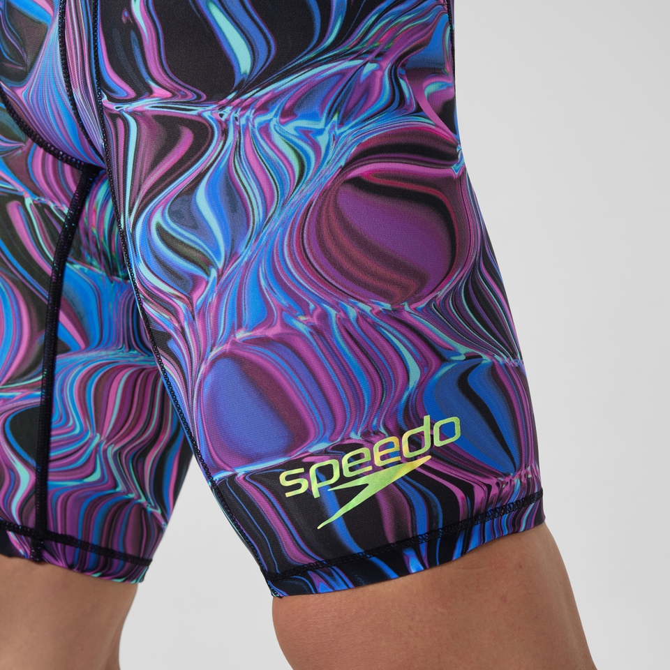 Men's Vanquisher Printed Jammer Black/Purple
