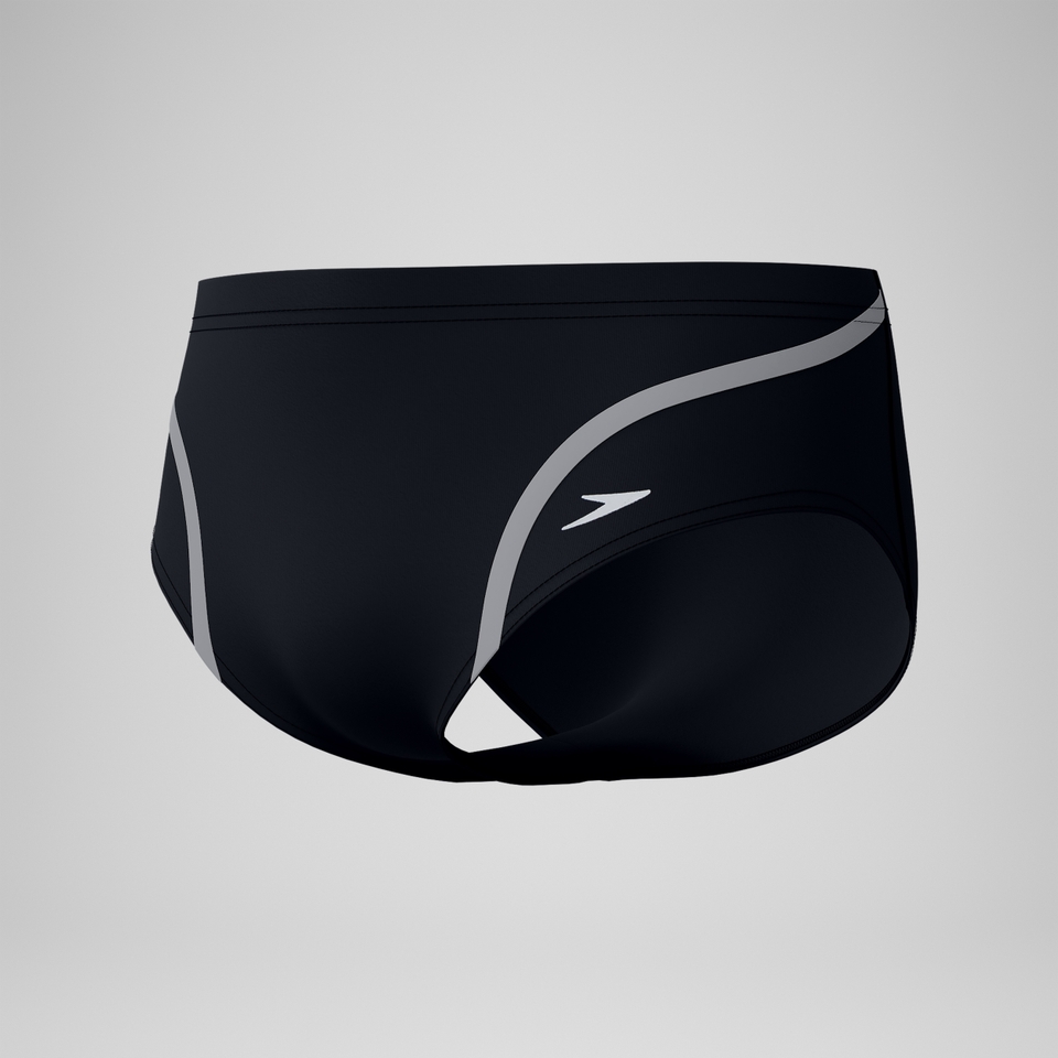 Men's V Class Movement Brief Black/Grey