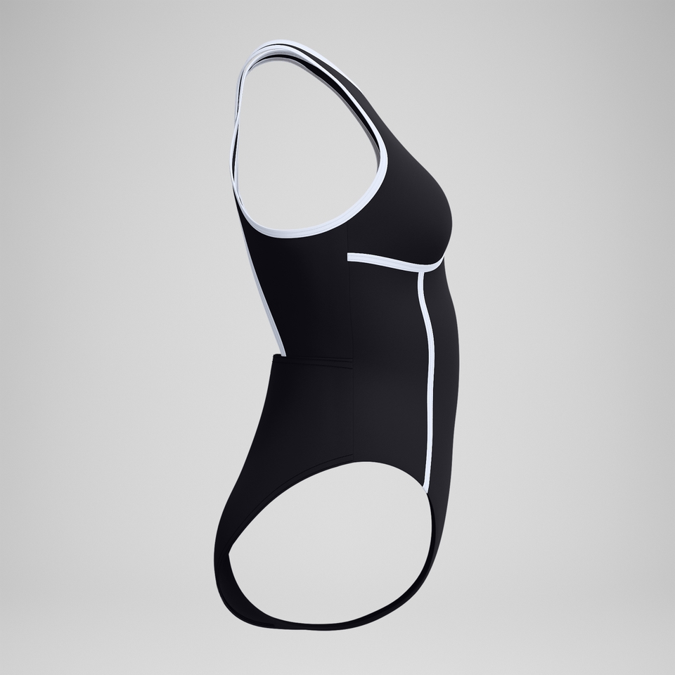 Women's Bound Crossback One Piece Black