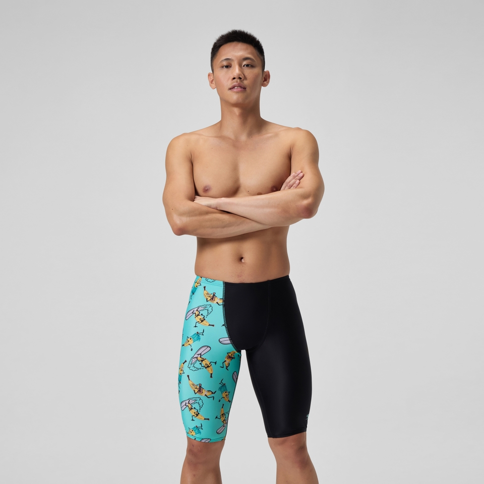 SPEEDO ECO PRINTED JAMMER GREEN