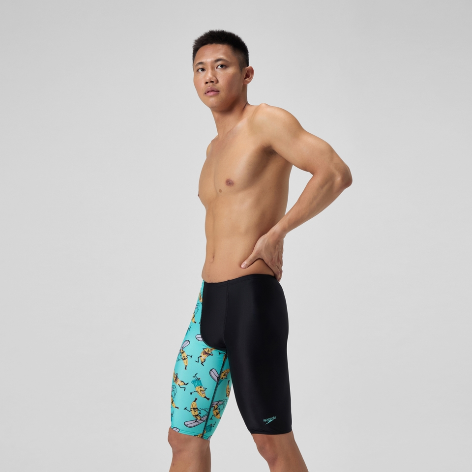 SPEEDO ECO PRINTED JAMMER GREEN