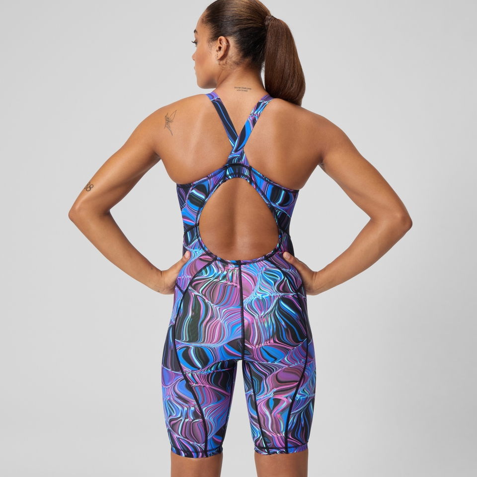 Women's Vanquisher Printed Kneeskin Purple
