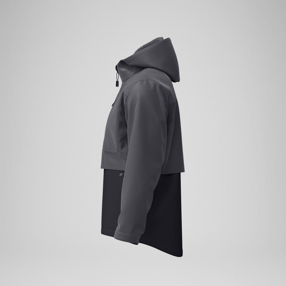 V Class Pro Jacke Schwarz/Grau für Herren