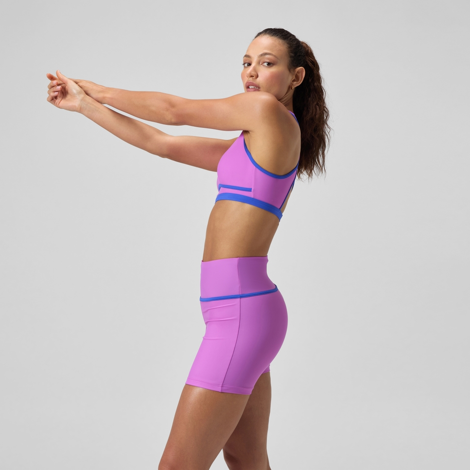 Women's Bound Swim Shorts Pink