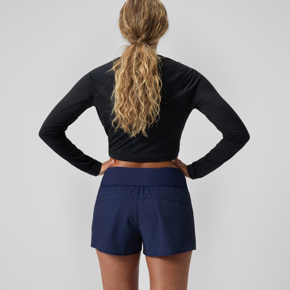 Lookout Badeshorts Marineblau für Damen