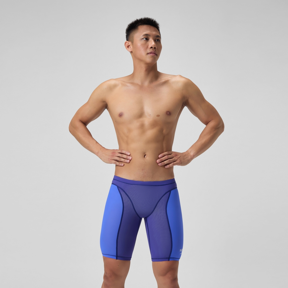 Men's Solid Vanquisher Jammer Purple/Pink
