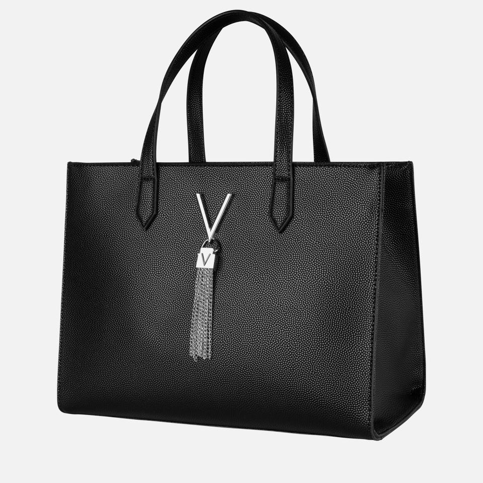 Valentino Divina Faux Leather Shopping Bag