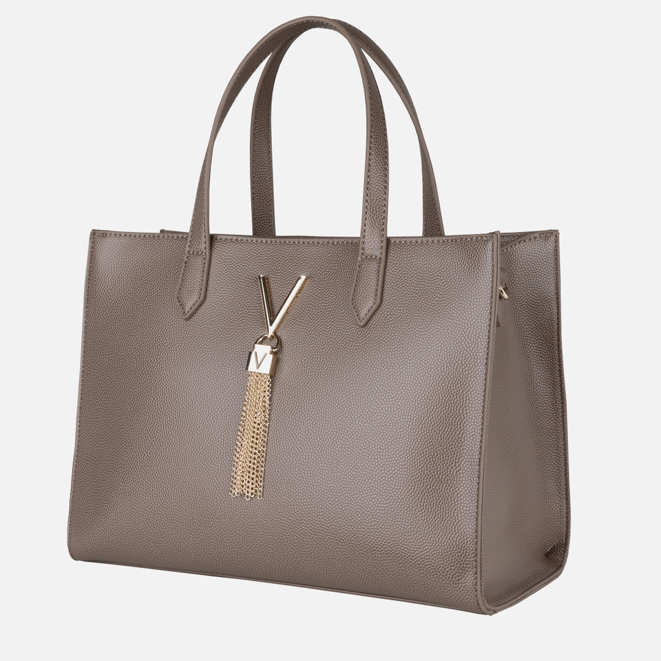 Valentino Divina Faux Leather Shopping Bag