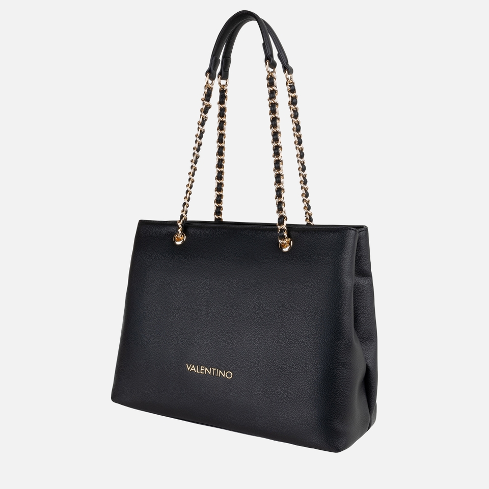 Valentino Arcadia Faux Leather Shopping Bag