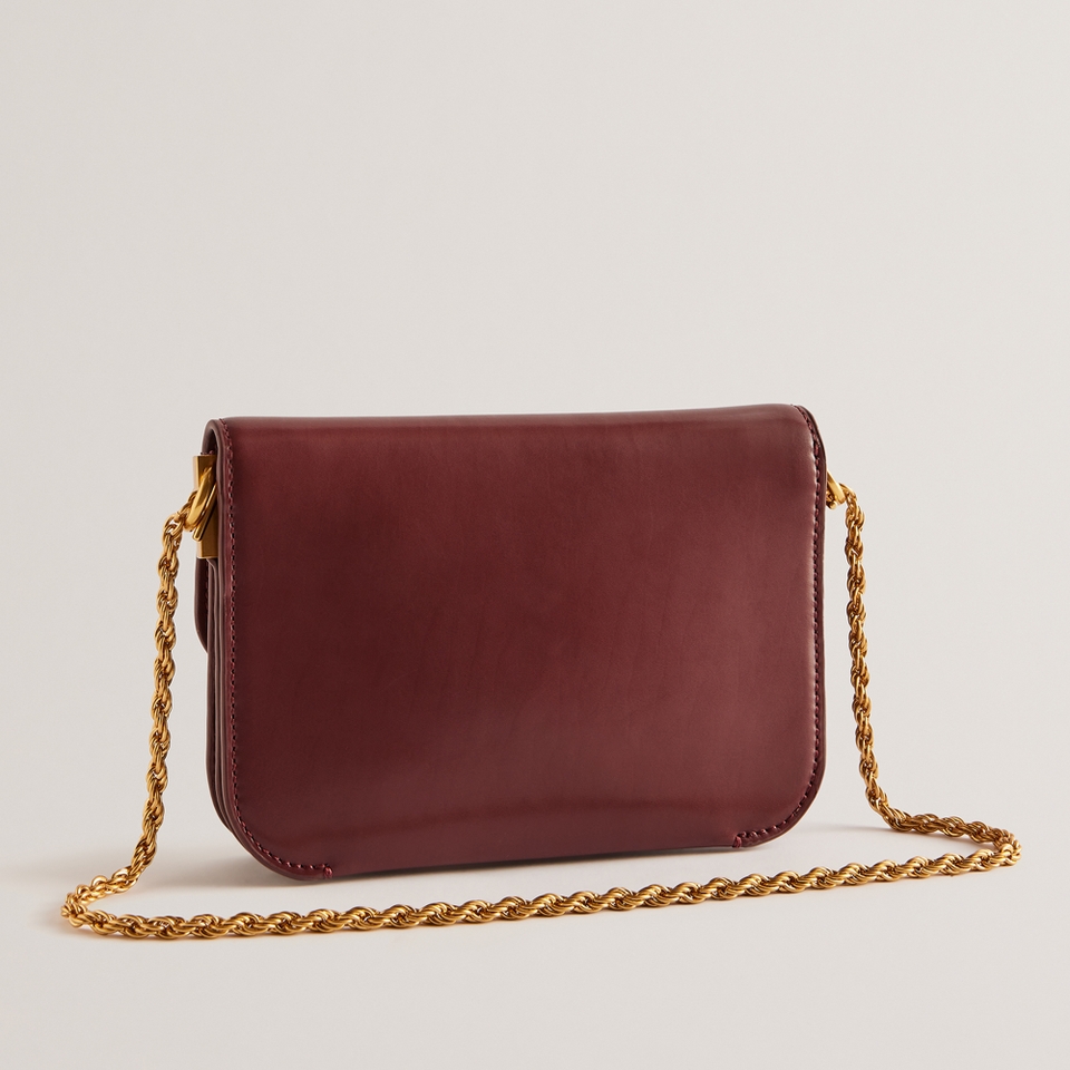 Ted Baker Kkaysa Polished Leather Small Crossbody Bag