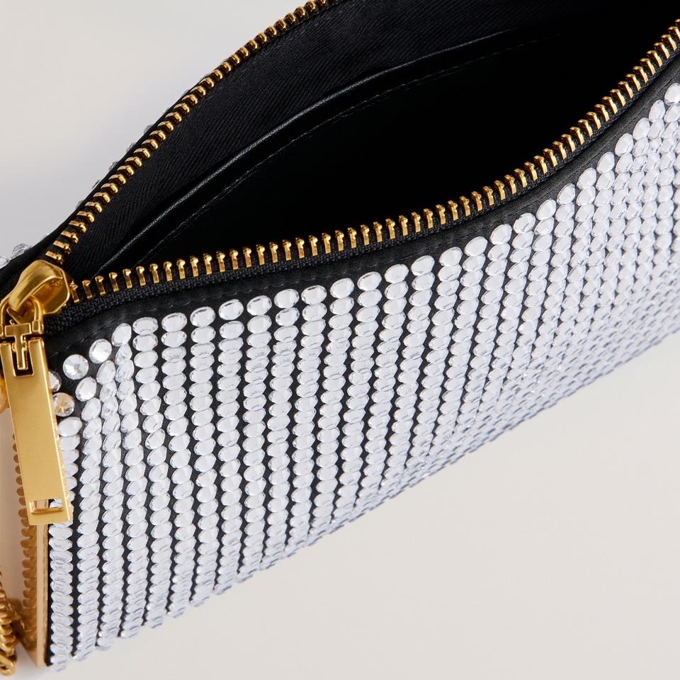 Ted Baker Kriisa Sequin-Embellished Side Bar Clutch