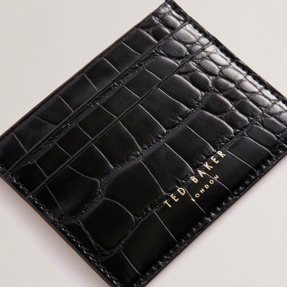 Ted Baker Peryyy Croc A6 Notebook And Cardholder Gift Set