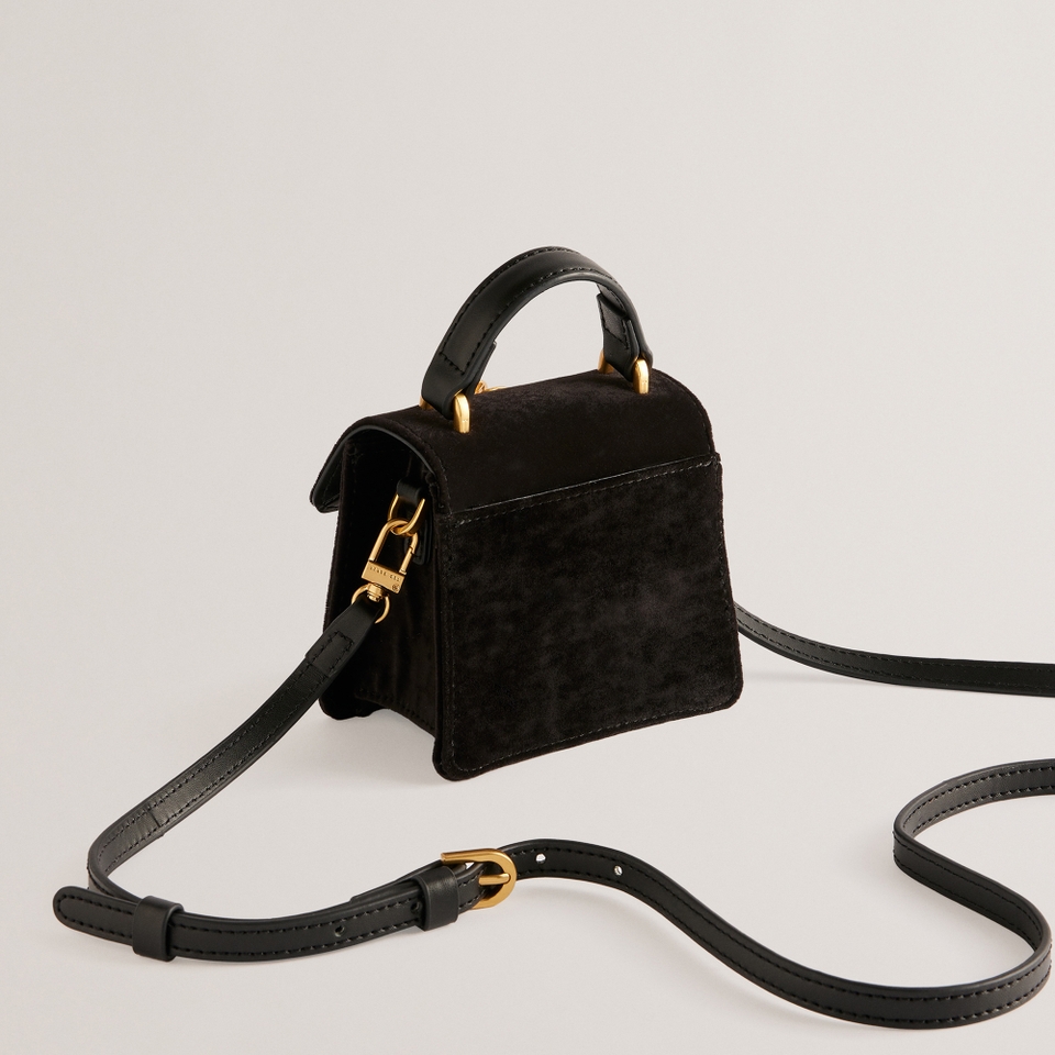 Ted Baker Rosiya Velvet Rose Mini Bag