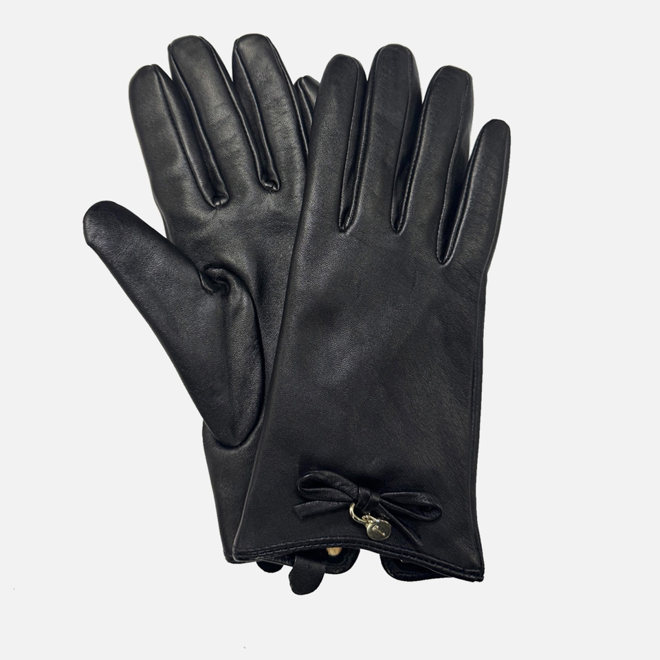 Ted Baker Sheryys Bow Detail Leather Gloves