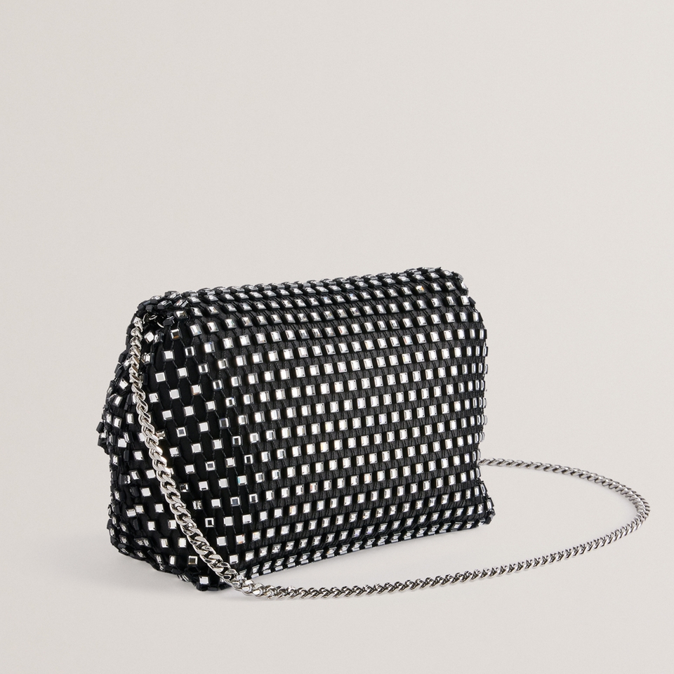Ted Baker Glitszi Sequin-Embellished Crossbody Bag
