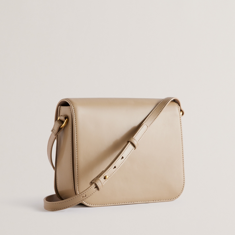 Ted Baker Kkayli Polished Leather Satchel Bag