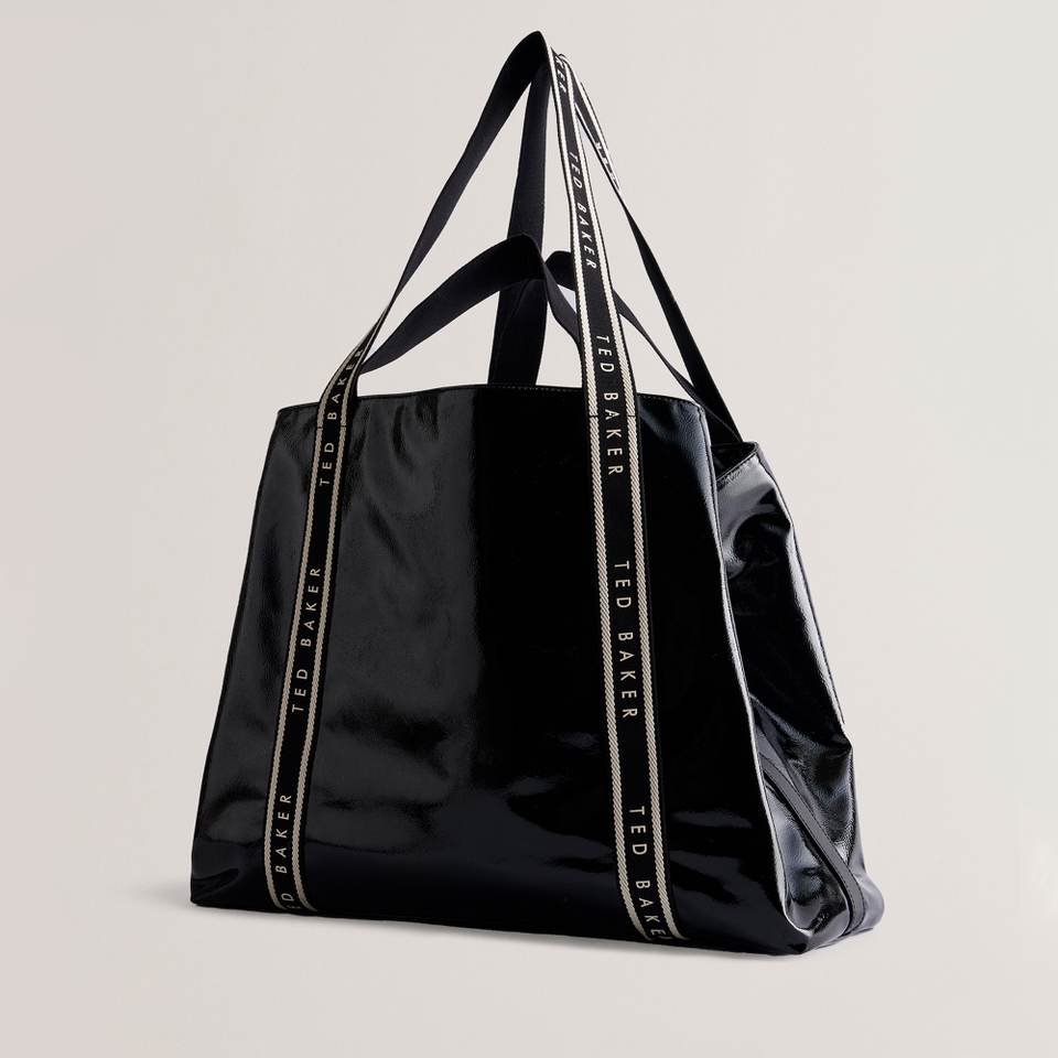 Ted Baker Jijee Oversized Crinkle Faux Shopper Bag