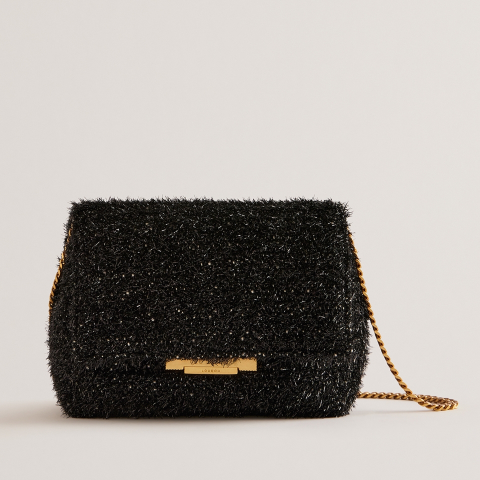 Ted baker black and gold bag online