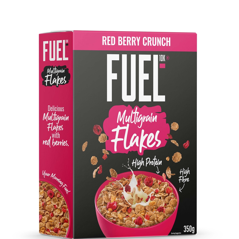 MULTIGRAIN FLAKES RED BERRY CRUNCH 7x350g