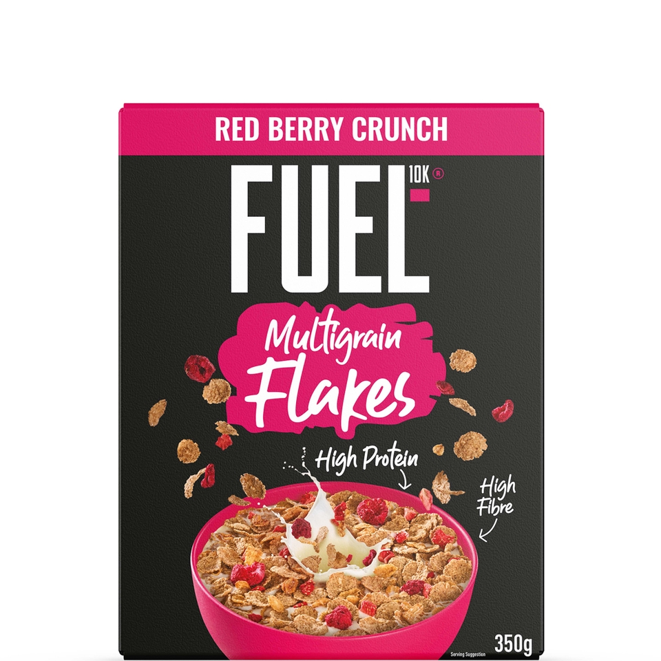 MULTIGRAIN FLAKES RED BERRY CRUNCH 7x350g