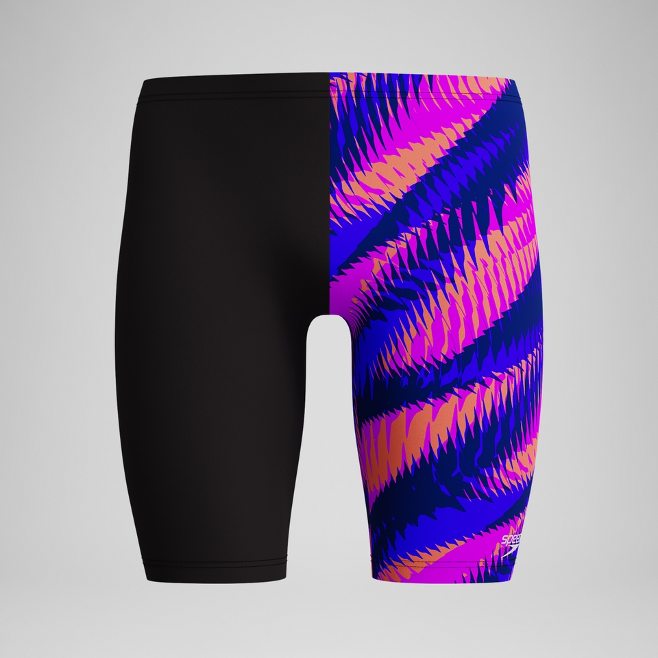 Boys' Club Training Printed Jammer Blue/Pink