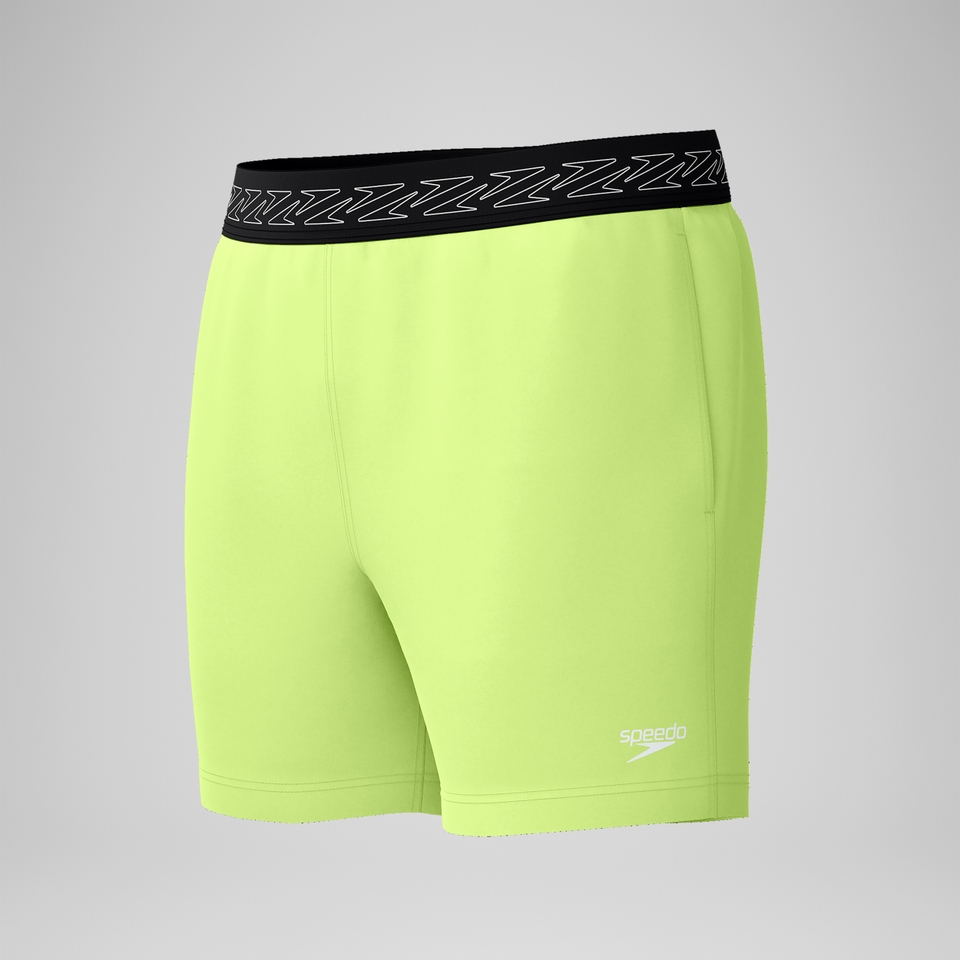 Short de bain HyperBoom Band 40 cm, hommes, jaune