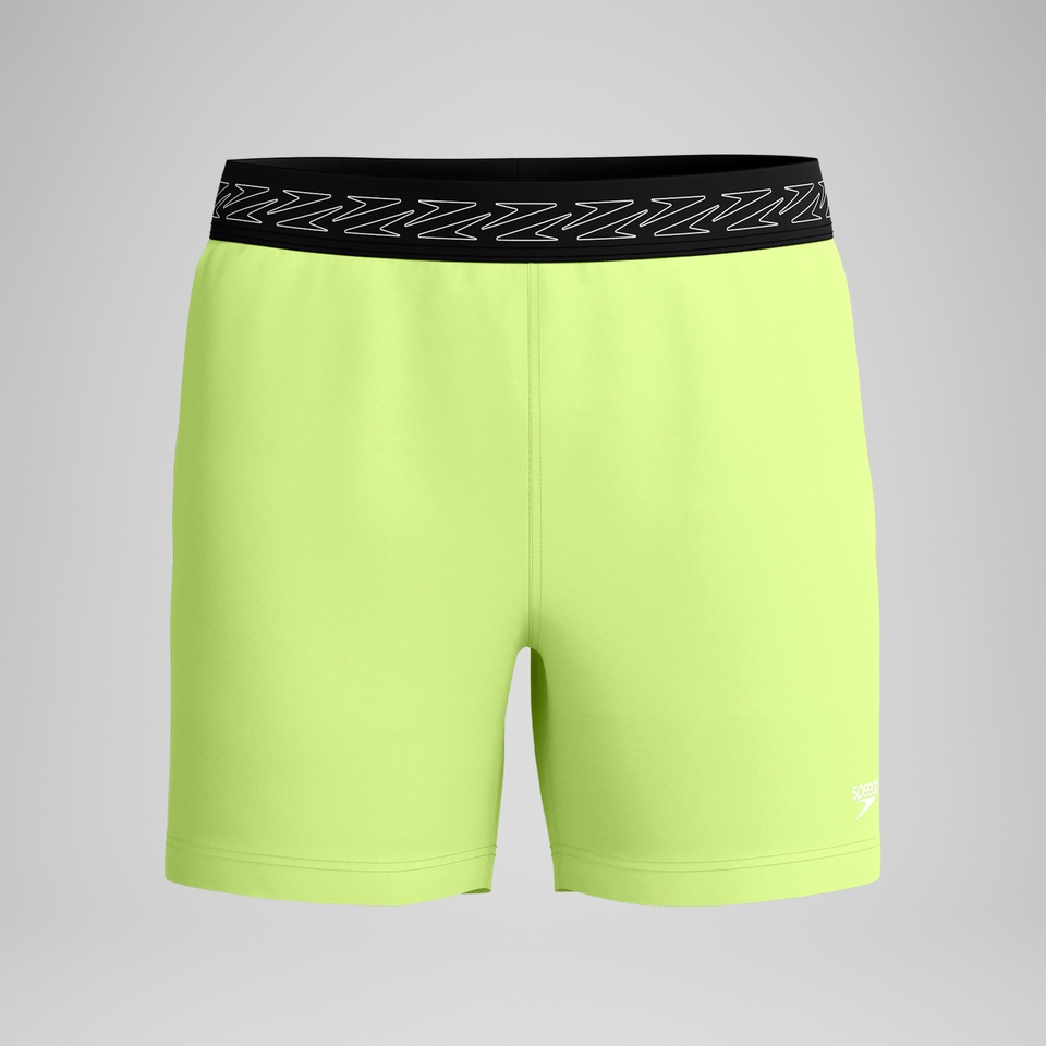Short de bain HyperBoom Band 40 cm, hommes, jaune