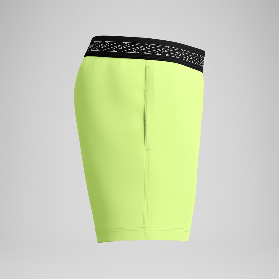 Short de bain HyperBoom Band 40 cm, hommes, jaune