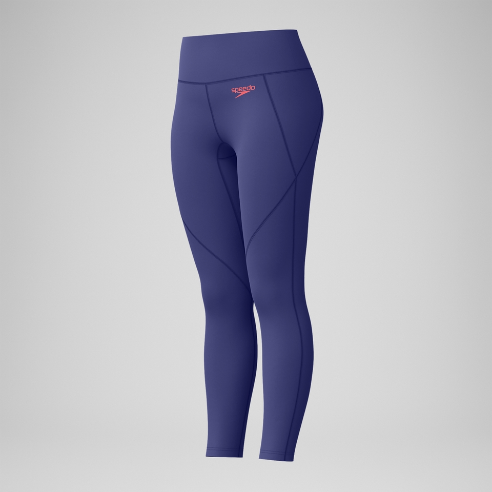 Panel-Leggings Blau für Damen