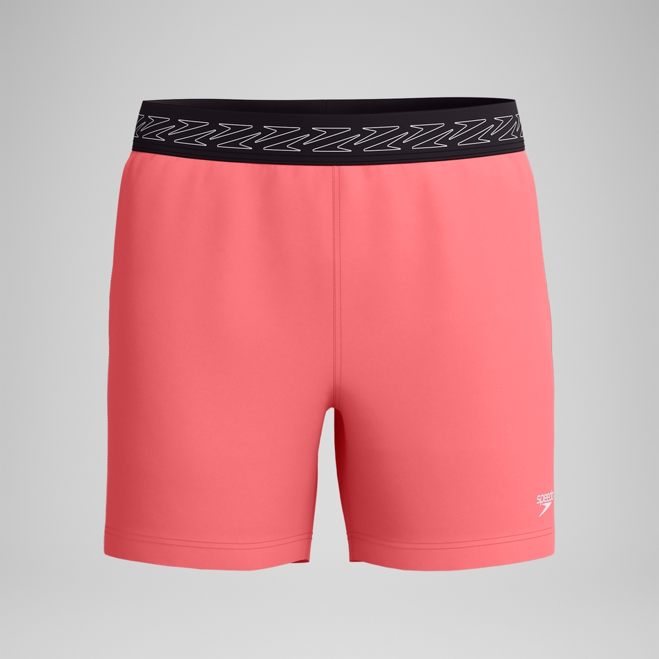 HyperBoom Bund-Badeshorts 40 cm Koralle für Herren