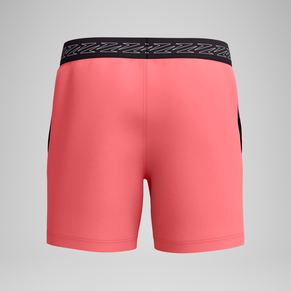 Short de bain HyperBoom Band 40 cm, hommes, corail