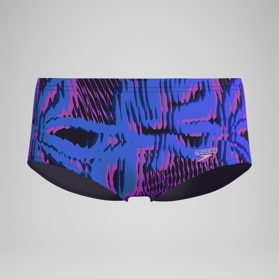Men's Club Training 13.5cm Printed Brief Blue/Pink