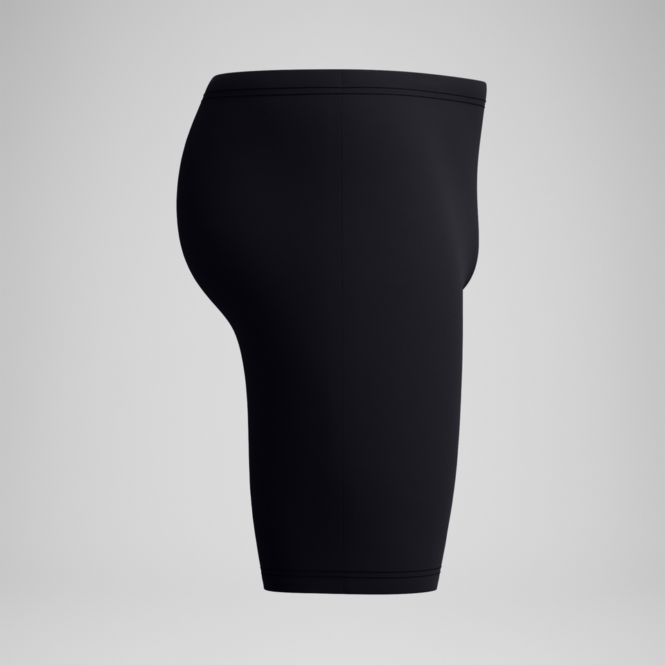 Medley Logo-Schwimmhose Schwarz/Gelb für Herren