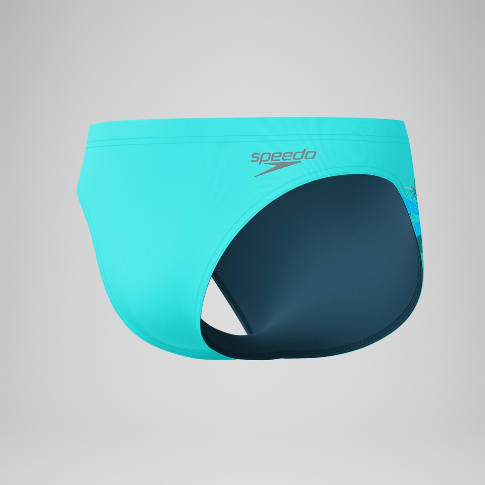 Men's Beachstar 5cm Brief Turquoise