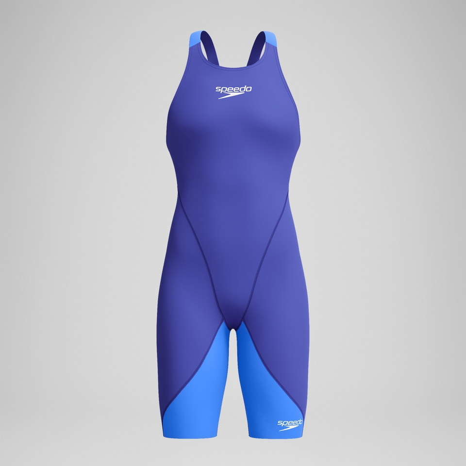Combinaison partielle Femme Fastskin LZR Ignite bleu/jaune