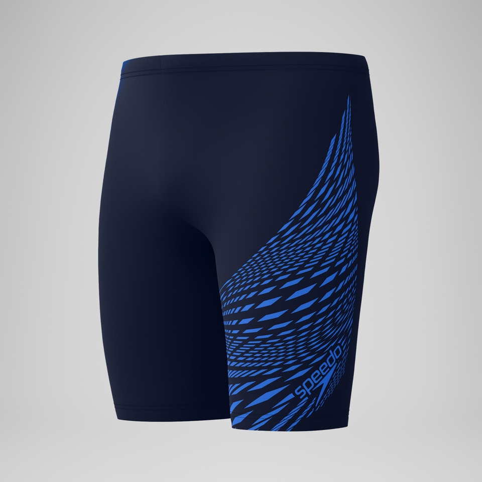 Jammer Medley Logo, hommes, bleu marine/bleu