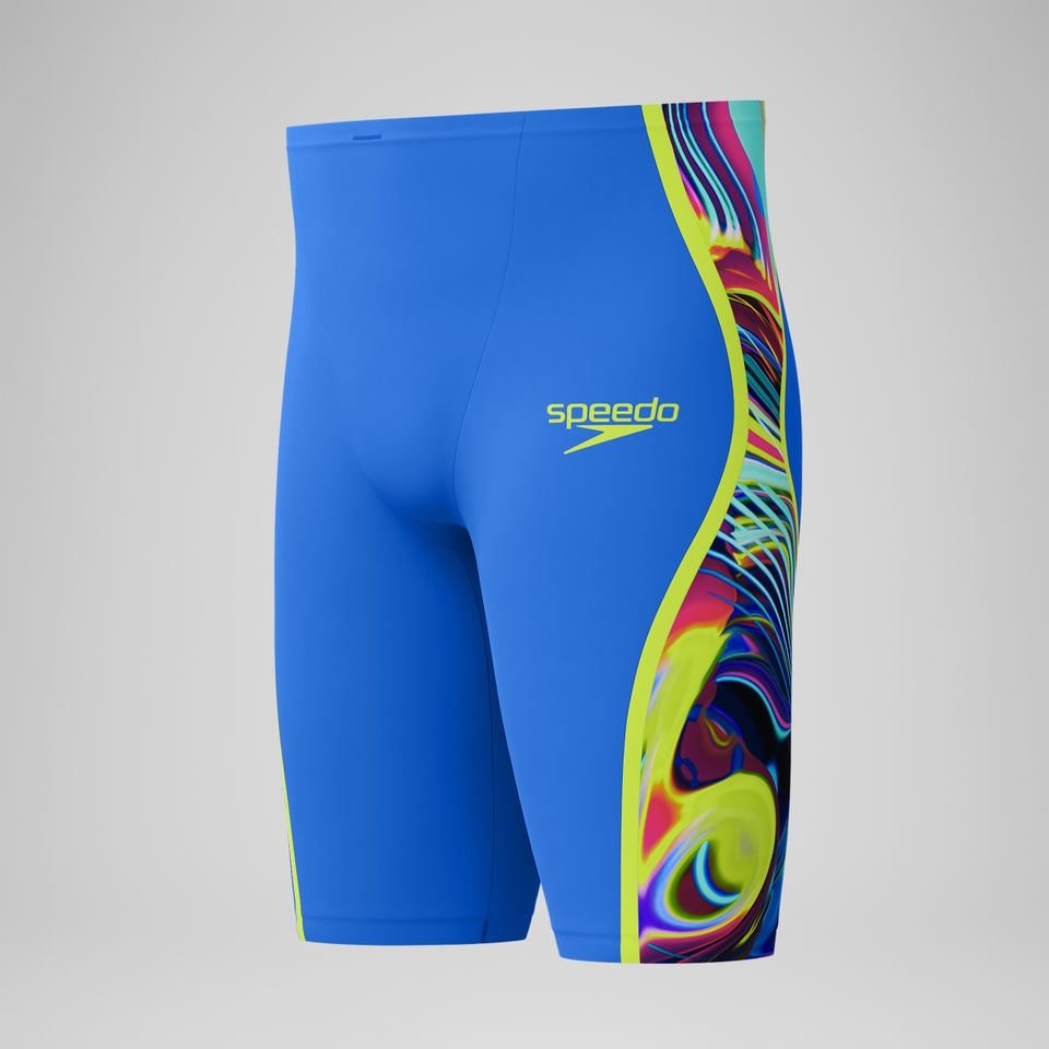 Men's Fastskin LZR Pure Intent 2.0 High Waist Jammer Blue/Yellow/Red