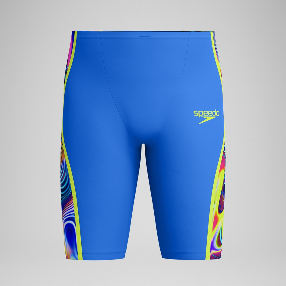 Men's Fastskin LZR Pure Intent 2.0 High Waist Jammer Blue/Yellow/Red