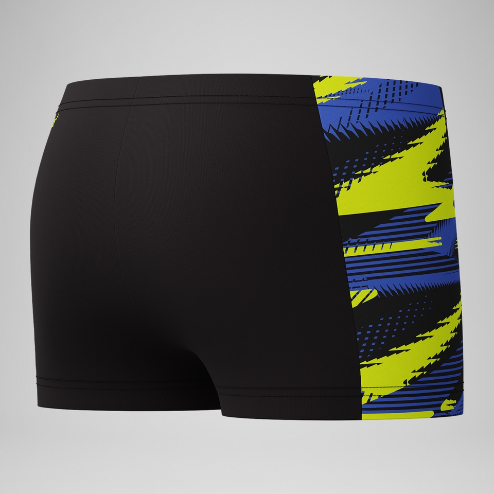 Boys' HyperBoom Panel Aquashort Black/Yellow