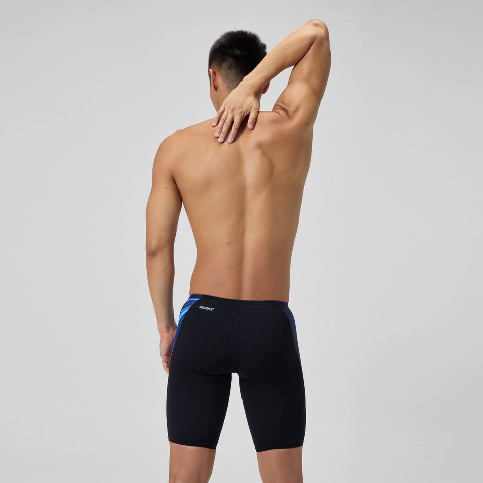Men's Club Training Printed V-Cut Jammer Navy/Red