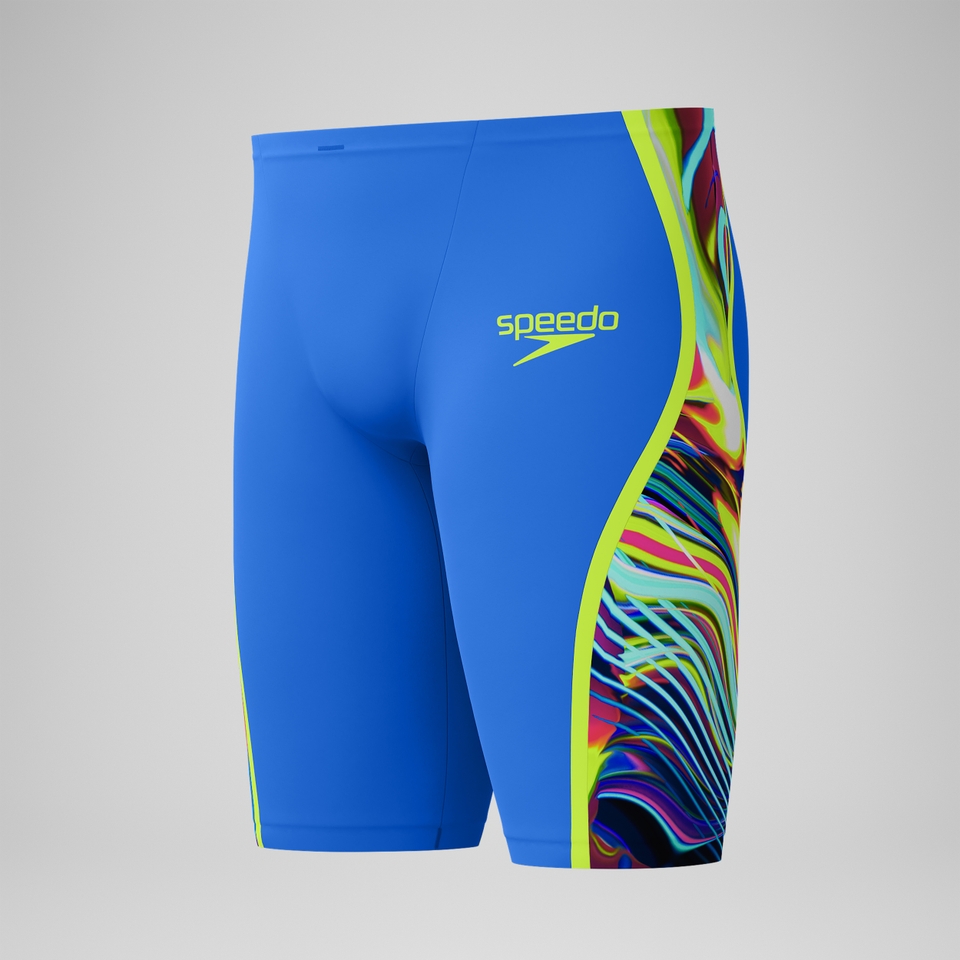 Fastskin LZR Pure Intent 2.0 Schwimmhose Blau/Gelb/Rot für Herren